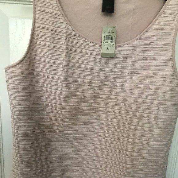 Blush Pink Textured Tank/Shell - Picture 6 of 8